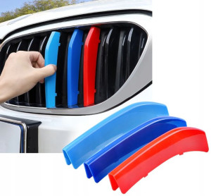 Nakładki na grill nerki M-pakiet BMW 5 E60 E61