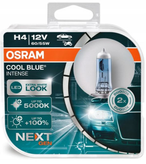 Osram Cool Blue Intense Next Gen 5000k H4 Kpl