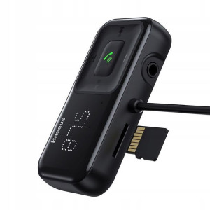Baseus S-16 Transmiter Fm Bluetooth Aux Sd 3.1a