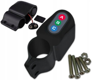 Alarm Rowerowy Motocyklowy Zabezpieczenie Kod