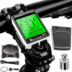 Bezprzewodowy Licznik Rowerowy Prędkościomierz LCD