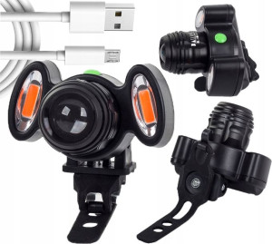 Lampka Rowerowa Led Oświetlenie Rower Przód Usb