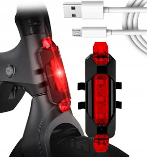 Światło Tylne Do Roweru Led Tył Rower Lampka Usb