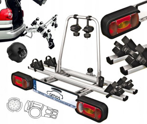 Bagażnik Rowerowy Na Hak Platforma 2 Rowery 13 Pin