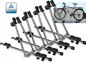 4xuchwyt Rowerowy Amos Alu Bagażnik Na Rower Dach