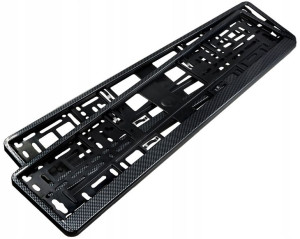 Ramki Pod Tablice Rejestracyjna Carbon Zest 2 Szt