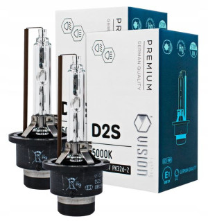 2x Żarniki Vision D2s 5000k Żarnik Xenon Premium
