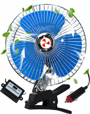 Wiatrak Obrotowy Wentylator Do Auta Klips 6' 24v