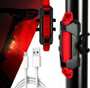 Światło Tylne Do Roweru Led Tył Rower Lampka Usb