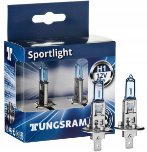Żarówki H1 Tungsram Sportlight +50% 55w 12v Kpl
