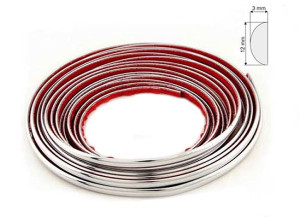 Listwa Chromowana 12 Mm Boczna Chrom Na Metry
