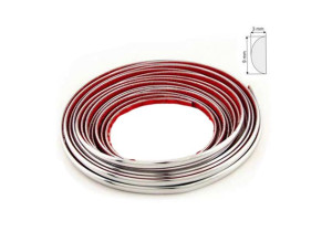 Listwa Chromowana 9 Mm Boczna Chrom Na Metry