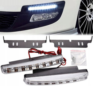Światła Lampy Do Jazdy Dziennej Drl Led Dzienne