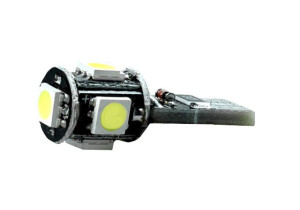 Żarówka Led W5w T10 Postojówka Canbus Led 5smd 505