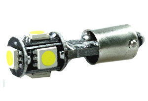 Żarówka Led Ba9s 5 Led 5050 Can Bus T4w Żarówki