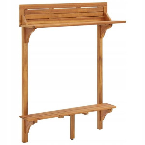 Lumarko Barowy stolik balkonowy, 90x37x122,5 cm, l