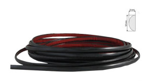 Listwa Samochodowa 12 Mm Boczna Czarna Na Metry
