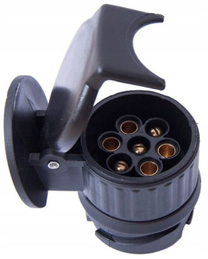 Adapter Redukcja Przejściówka Gniazda Hak 13/7 Pin