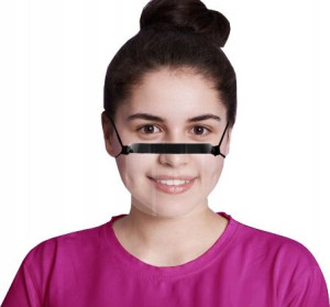 Mini Przyłbica Maska Ochronna Na Usta I Nos Etui