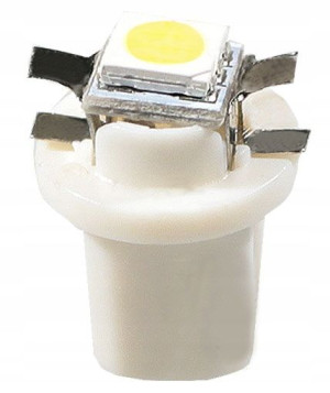 Żarówka T5r5 Dioda Led Zegary Licznik Deska Bx8,5