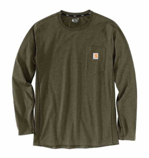Koszulka Carhartt Force Midweight Pocket LS Basil L