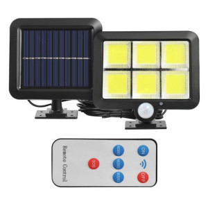 Lampa Solarna Z Czujnikiem Ruchu 120 Led Pilot