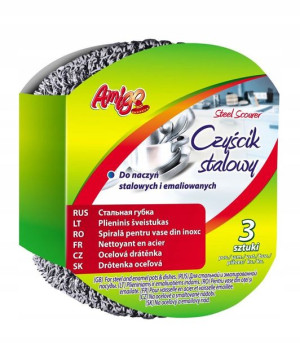 Gosia Zmywak Czyścik Stalowy A3 Amigo 0649