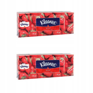 Chusteczki higieniczne KLEENEX truskawka 2x 10 szt