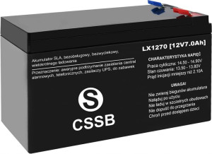 Akumulator 12v 7ah Agm Bezobsługowy Duża Moc