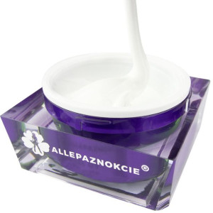 Żel do paznokci budujący Allepaznokcie Perfect French White 50 g