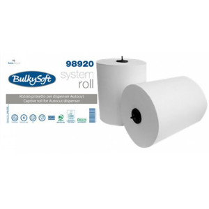 Ręcznik papierowy w rolce Autocut 6 szt. 2 warstwy 150 m celuloza