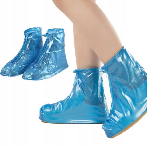 Ochraniacze Przeciwdeszczowe Na Buty Xl Niebiskie