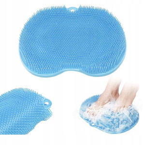 Masażer Prysznicowy Z Przyssawką Do Mycia Blue