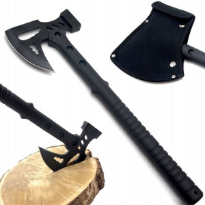 Toporek Taktyczny Z Młotkiem Nóż Siekiera Tomahawk