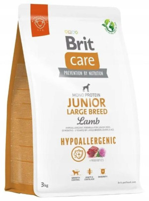 Brit Care Hypoallergenic Junior Large Lamb 3kg