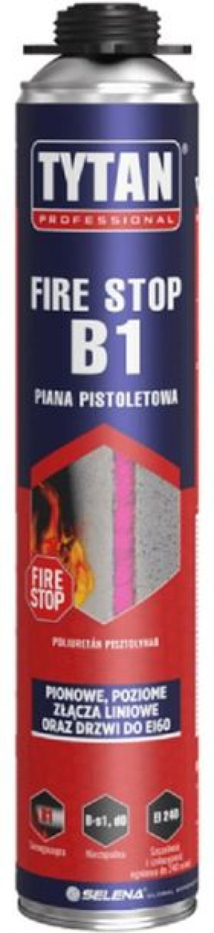 Tytan Piana Pistoletowa Ogniochronna B1 750ml Professional