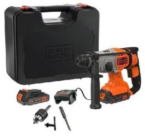 Bd Młotowiertarka 18v Bcd900e2k 1,2j 2x2,5ah +uchwyt