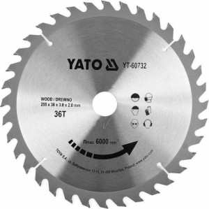 Yato Piła Tarcz.wid. 255*36*30 60732