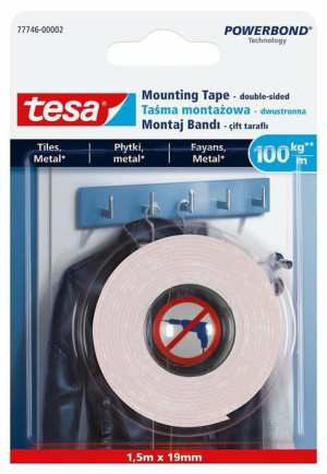 Tesa Taśma Montażowa Do Płytek 5x19
