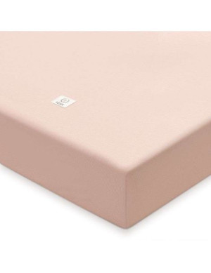 Prześcieradło organic 12x60 SUNRICE PINK