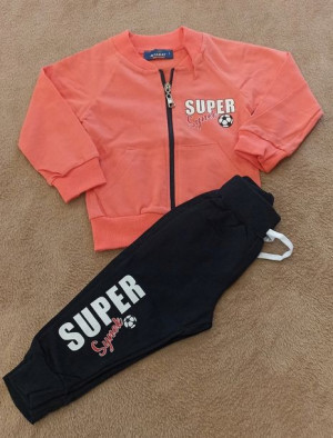Dres komplet dla Chłopca Super Synek piłka 116/122