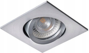 Oprawa Sufitowa Punktowa Oczko Kwadrat Aluminium