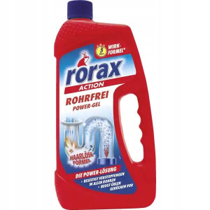 UDRAŻNIACZ do rur RORAX Żel 1L z Niemiec