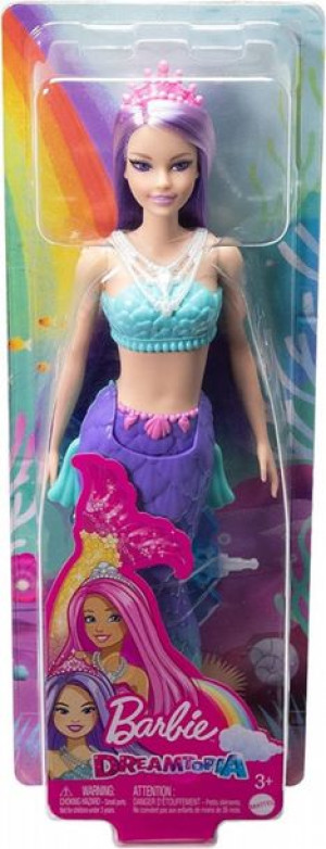 Lalka Barbie Dreamtopia Syrenka Fioletowo-niebieski ogon