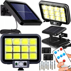 Lampa SOLARNA ULICZNA z Czujnikiem RUCHU ZMIERZCHU