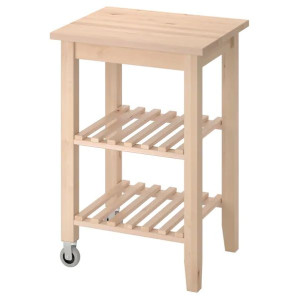IKEA BEKVAM Barek kuchenny brzoza 58x50 cm