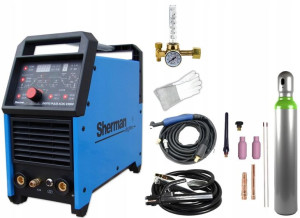 Spawarka TIG MMA AC/DC 200A Sherman pulse zestaw
