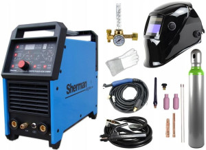 Spawarka TIG MMA AC/DC 200A Sherman pulse zestaw