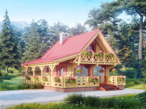 Domek Letniskowy Alicja Ii 740x940