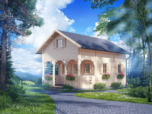 Domek Letniskowy Jan I 500x704,4